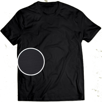 Playera Cuello Redondo 100% Algodón