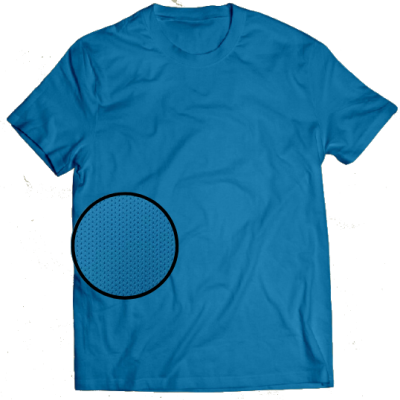 Playera Cuello Redondo 100% Poliéster